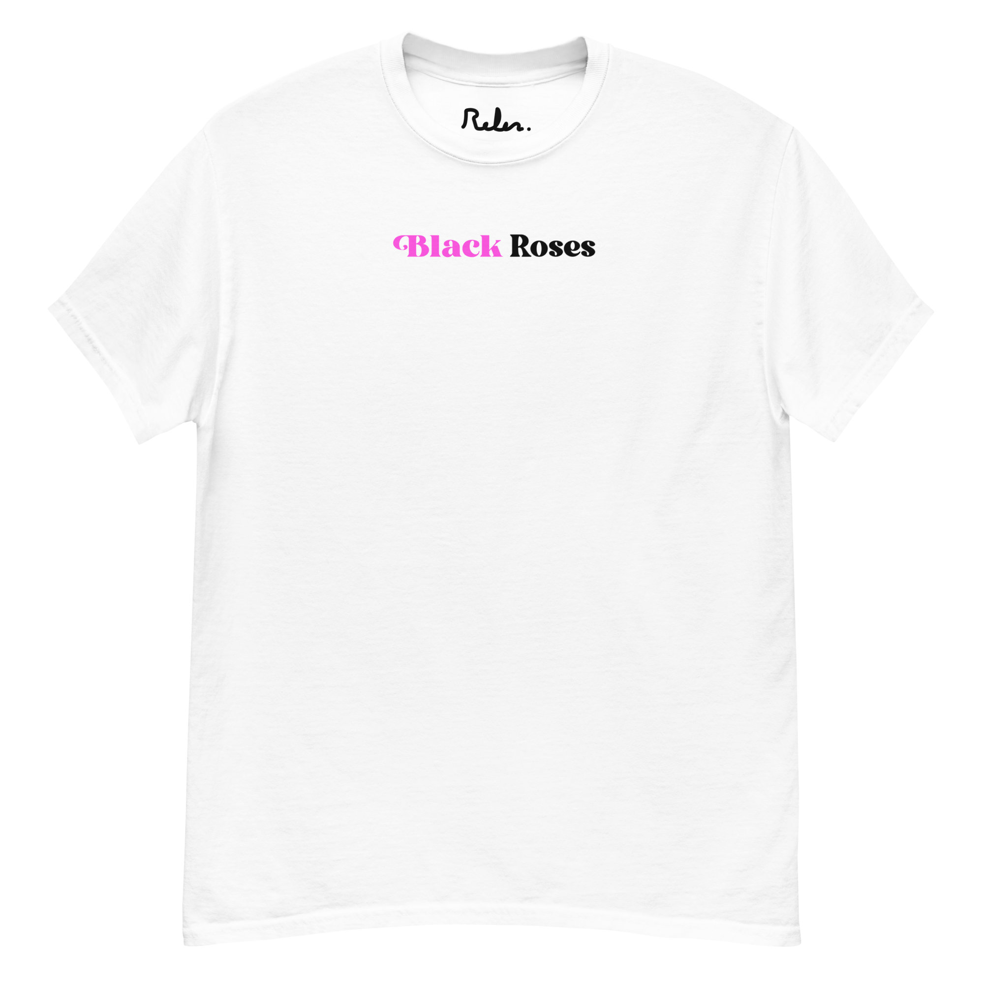 Camiseta Black Roses Blanca