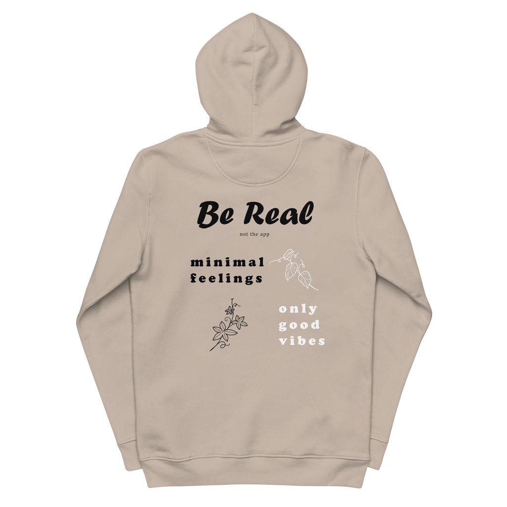 Sudadera Premium Be Real (not the app) Original Beige