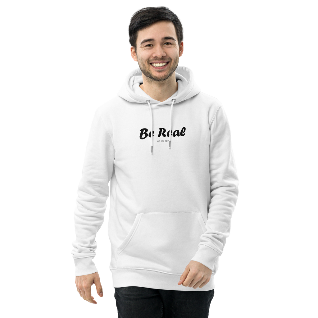 Sudadera Be Real (not the app) Blanca